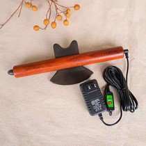 Double handle electric toast scraping and moxibustion instrument scraping plate temperature scraping gear