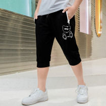 Boys' Shorts Summer Quarter Pants 2022 New Thin Medium Large Kids Casual Pants Breathable Kids Sports Pants