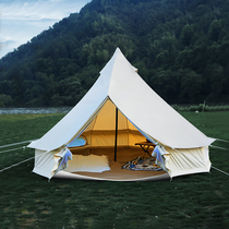 Yurt tent Outdoor farmhouse catering accommodation hotel activities large sunshade canopy thickened windproof and warm