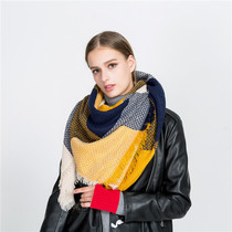 New scarf retro thick warm scarf shawl Womens Women Warrior