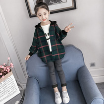 Girls Spring Package 2022 The new Korean version of the Yanqi Guards The stylish children in the Spring Fall Grid Cap with Clothes