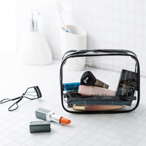 Travel storage bag wash bag mens cosmetic bag bath bag bath bag womens waterproof transparent portable finishing bag