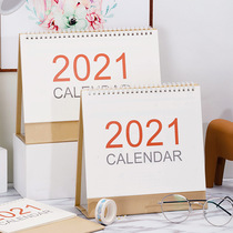 Faramon calendar 2021 creative hipster plan this style Kraft paper calendar desk calendar simple desktop ornaments student calendar notepad ins style custom printable logo
