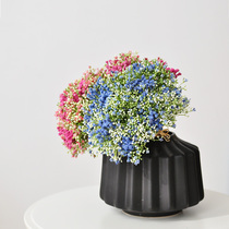 (9 Si) emulated floral bouquet with small and large starred hands to hold floral European style fields with wind full of star decorations F570