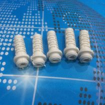 Mobile phone miniature power cord sleeve No 15 wire tail wire protection hose sheath length 28 inner hole 5mm white