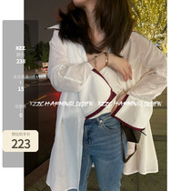 Xzz charmingl hard goods oldcel1ne spelled 30 mulberry silk sunscreen shirt woman