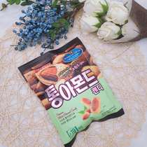 Korean straight hair Holiyou almond kernel sugar 90g Childrens nuts crispy toffee Happy sugar snack product Non-almond