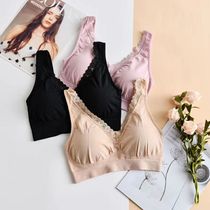 Lizhiyuan 126 Lace Academy Style Girl Seamless One Underwear Underwear Chest Modal Cotton Elastic Joker