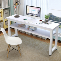 Home Bedroom Table Rectangular Table Simple Desk Sub-Desk Brief Long Strip Table Close To Wall Narrow Table Learning Table