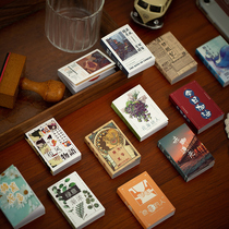 Retro and paper stickers Xiaoben ins Wind hand tent collage material paper cute hand account stickers decorative small pattern