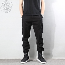 Overalls mens Yu Wenle tide brand autumn and winter multi-pocket leggings loose casual large size ins new small pants