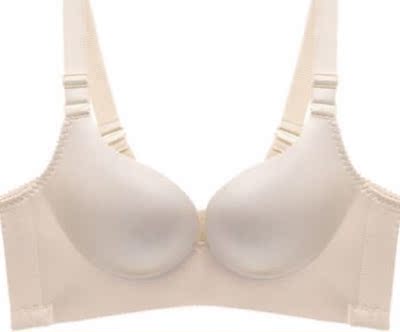 这个颜色很清新 罩杯的大小很标准的不会压胸 料子也是比较柔软 聚拢效果没有话说 设计挺完美的，不闷热、无束缚感。文胸效果很好，穿在身上很舒服的，这款内衣面料很柔软，穿上不勒，也不磨肉，这点很满意，也没有跑杯的现象。内衣性价比很高。肩带可以调节的，也是可以拆卸的。穿上有型，不会软踏踏的。松紧度也刚好。没有松松垮垮的。不错的一款。喜欢的朋友可以购买哦