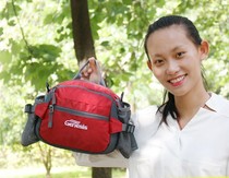 New mens and womens water bottle waist bag outdoor multi-functional mountaineering waist bag large capacity SLR camera bag sports travel bag