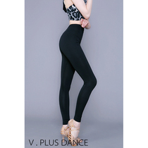 V PLUS Gaoxue Latin thin skinny leggings pants cropped pants Dance body pants practice clothes