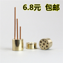 Brass incense stove fragrant inserts incense base line fragrant pure copper porous incense holder line incense stove fragrant bay 9-9 holes fragrant inserts