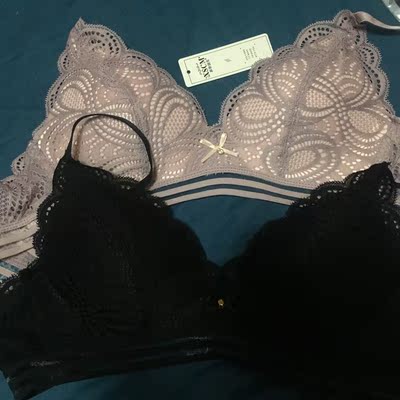粉色好喜欢 黑色的也很好看 感觉薄杯内衣好舒服 宝贝的质量也很不错 仔细检查了一下 没啥线头做工也精细