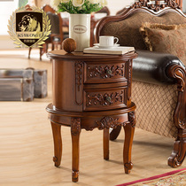 Living room sofa side A few oval bedside tables American corner A few telephones A few carved storage side cabinets spot promotion