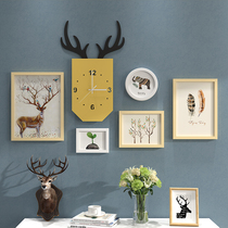 Nordic photo wall decoration frame Wall living room one wall simple modern photo frame creative personality hanging wall combination