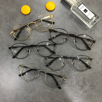 South Korea ulzzang Net red Harajuku slimming frame retro metal frame student flat mirror tide Man glasses men and women