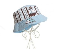 American Jamie Rae Anti-UV Sun Hat Sunhat Kids Hat Baby Hat Blue Orange Male