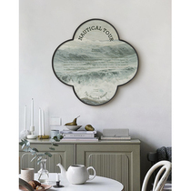 North See Small Neo-classical Art Decorative Painting Living Room Xueguan Hanging Painting Art Master Metal Frame Mural Parade