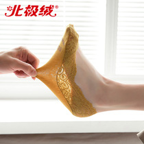 Socks lady short-tube socks Spring Summer Girl buds deodorant cute Japanese Thin Ice Silk invisible socks Princess Q