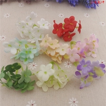 Emulated small embroidered ball flower head fake medicine embroidered flowers fake flowers photography flowers road leading DIY flower wedding celebration silk flowers