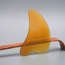 Natural scalper horn plate scraping plate Female face face tightening face slimming beauty scraping plate pull tendons stick legs and eyes special