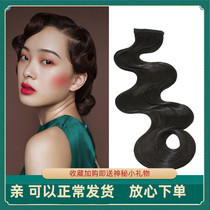 Costume wig Retro big wave water push Cheongsam studio modeling Republic of China old Shanghai performance corrugated bangs