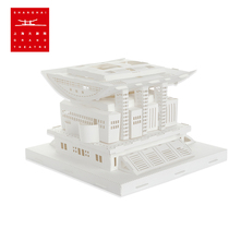 Shanghai Grand Theatre Three-dimensional city Theater building paper model