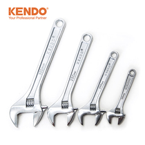 kendo adjustable wrench Faucet Bathroom living mouth universal wrench large opening Auto repair multi-function wrench hand board