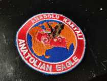 Turkish Air Force original Anatolian Eagle Exercise Medal(sewing)Original Air 2 Division Middle-earth joint training medal