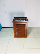 Mercury 60 80 90 sea water tank bottom cabinet coral tank bottom filter cylinder oak solid wood shutter bottom cabinet