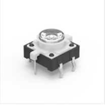 Light touch switch with light button 12 * 12 * 7 3 transparent handle with lamp touch button environmentally-friendly reset switch