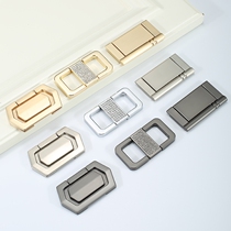 Modern Minimalist Chest of drawers Dark Handles Golden Invisible Cabinet Door Handles Wardrobe Door Handle Concealed free of punch