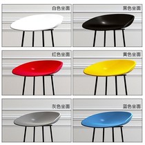 Bullet guitar sitting stool Nordic bar bench modern minimalist High footstool Home Bench Bench Front Desk High Foot