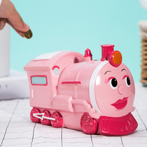 Childrens piggy bank is not desirable Cute piggy bank can only enter and exit piggy bank gift female piggy bank banknote dual-use