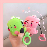 Candy Dinosaur AirPods1 Protective Cover Apple Wireless Headset airpods2 Generation Protective case Silicone Applicable