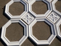 Factory direct new eight-sided carved special-shaped porch living room ceiling line ceiling line explosion plaster line New Chinese style