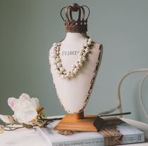 Export rust sense retro old Crown model ornaments jewelry display window display shooting props