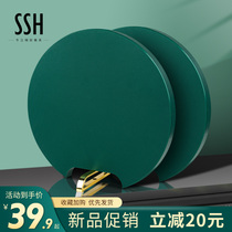 SSH chopping board household antibacterial anti-mildew cutting board PE chopping board vertical fruit chopping board round kitchen and panel