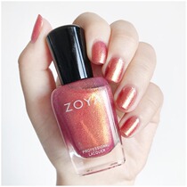 American ZOYA nail polish shine sand gold powder Tinsley Rose gold ZP671 Zoya mermaid Ji color
