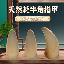 Natural Guzheng Fingernail Yak Fingernail Playing Grade Children Fingernail Adult Cohort School Sends Guzheng Fingernails
