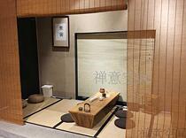 Zen rolling curtain Elegant bamboo curtain curtain Hanging curtain Partition screen Teahouse Hotel club Sweat room rolling curtain