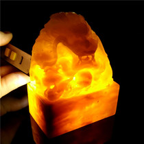 Natural Shoushan Stone Lao Northern Fields Yellow Frozen Seal Dragon Seal Dragon Seal Gold Stone Seal Engraving Original Stone Collection Boutique