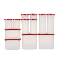 Special 100 hui dry goods storage 12 pieces of MM oval refreshing box moisture sealing storage box large capacity 24 4L