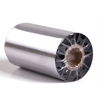 Mixed-based wax-based ribbon 110mm * 300m barcode label printer ribbon coated paper self-adhesive ribbon