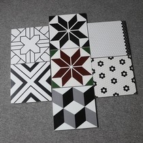 Nordic Flower Geometry tiled antique tiles 300x300 bathroom toilet wall tiles balcony kitchen non-slip floor tiles