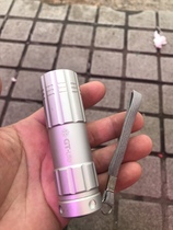 Guangteng GT-LITe aluminum alloy three No 7 batteries 9 LED light source tail switch Export quality flashlight