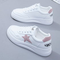Small white shoes women 2021 new summer wild womens shoes spring white shoes spring and autumn shoes thin single net red explosion